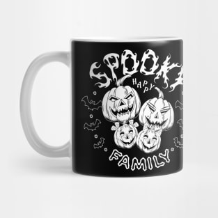 Halloween pumpkin family Mug